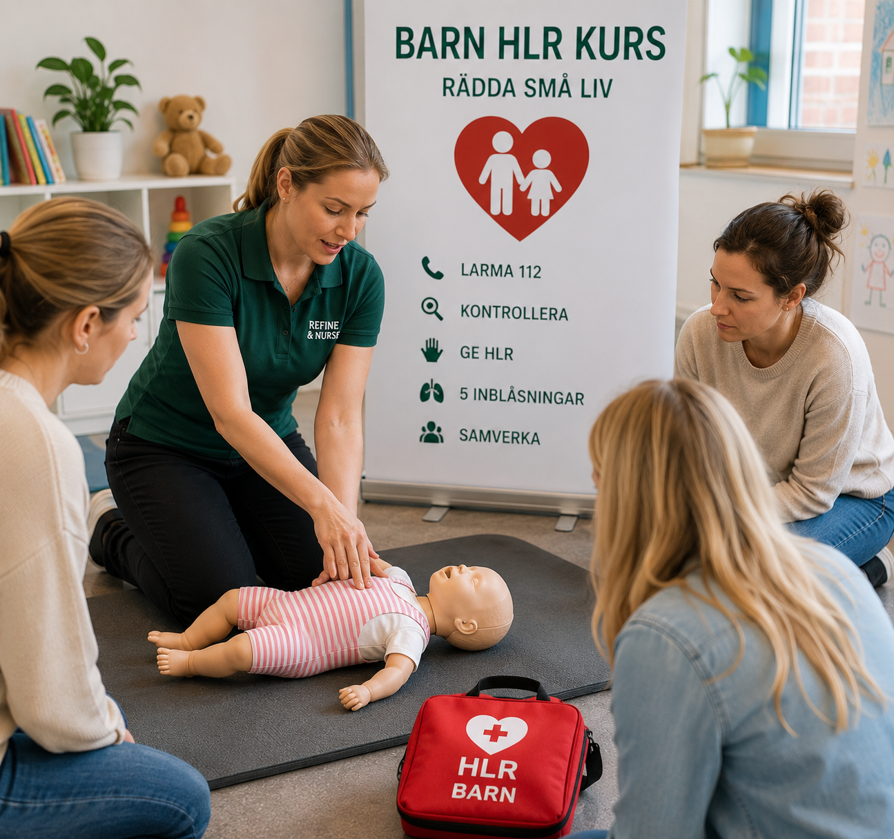 Barn HLR Kurs Stockholm